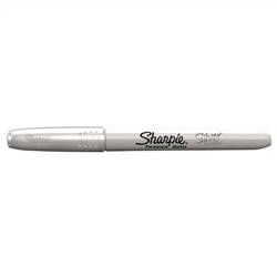 Sharpie, Grey, Markers, Art & School, Fine, Metallic, Silver, 5127